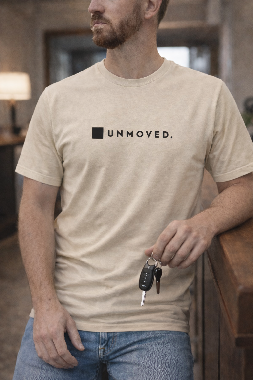 UNMOVED. Tee
